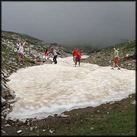 Mount Tomorr Snow mount tomorr hiking snow