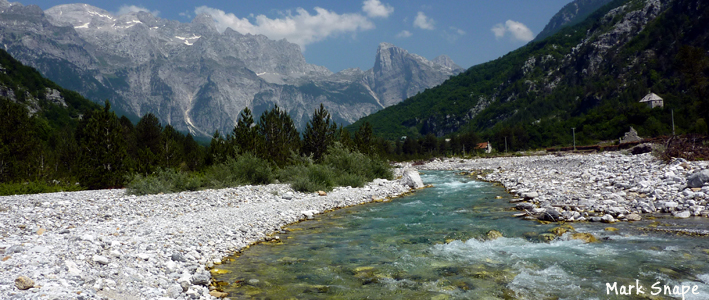 thethi albania shala river