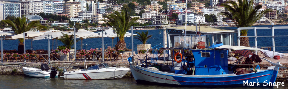 Pier Cafe of Albania boat pier albania