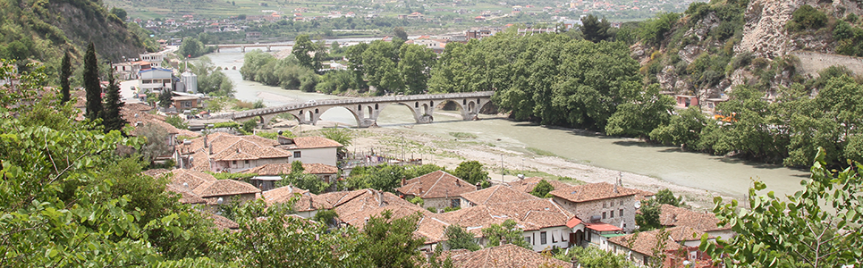 Gorica Bridge: Berat, Albania berat gorica bridge