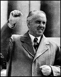Enver Hoxha: Albanian Communist Leader enver hoxha albania