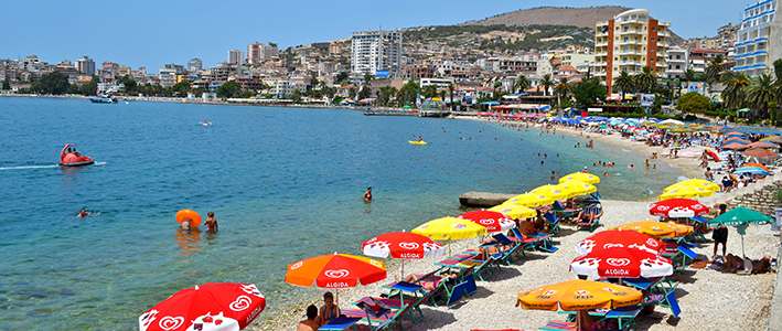 saranda interior beach