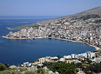 View of Saranda Albania view of saranda albania